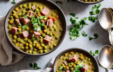 Tackee David's Split Pea with Ham