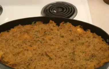 Tangy Tomato Tuna Casserole