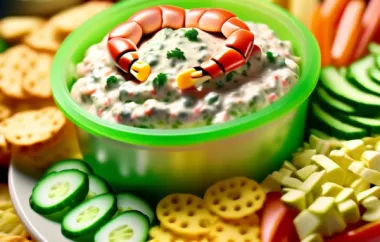 Tantalize your taste buds with this delicious Krabby Salad Dip