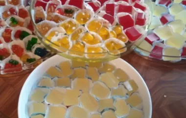 Tart Lemon Drop Jelly Shots Recipe