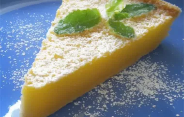 Tart Lemon Triangles Recipe