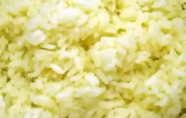 Tasty and Flavorful Onion Rice Pilaf Recipe