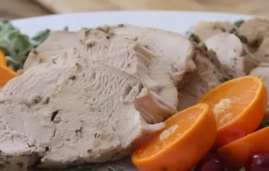 Tender and Juicy Slow Cooker Boneless Turkey Breast Recipe