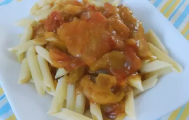 Teresa's Hearty Chicken Cacciatore - A Delicious Italian-Inspired Chicken Dish