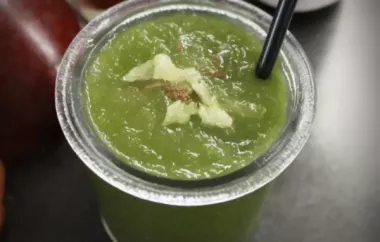 Terri's Spicy Vegetable Smoothie