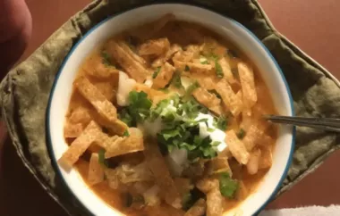 Tex-Mex Turkey Soup - A hearty and flavorful soup perfect for a cozy dinner