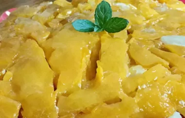 The Absolutely Best Mango Pudding Recipe