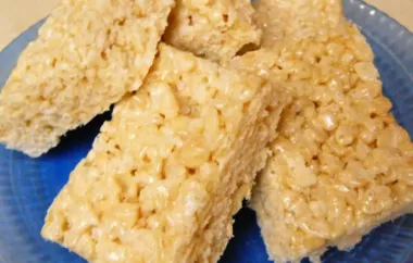 The Best Brown Butter Salted Rice Krispies Treats
