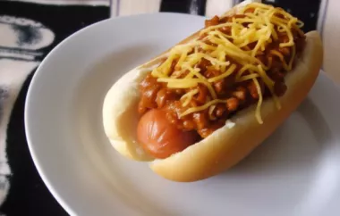 The Perfect Hot Dog Chili Recipe for Delicious Chili Dogs