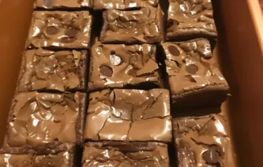 The Ultimate Brownie - The Perfect Combination of Fudgy, Chewy, and Rich Chocolate Flavor