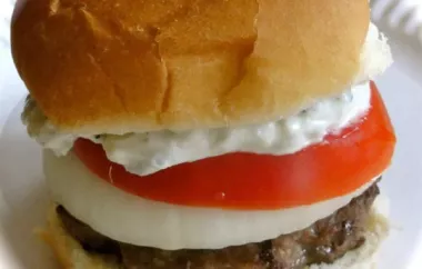 The Ultimate Burger Topping