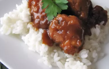 The Ultimate Recipe for Sweet and Sour Meatballs