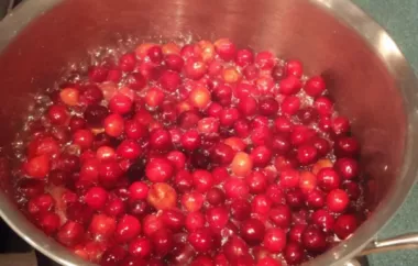 Three-Cranberry Relish