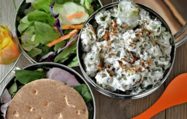 Tiffin on the Greens - A Delicious and Healthy Salad Recipe