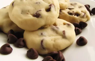 Tina's Shortbread Chocolate Chip Cookies | Classic American Recipe
