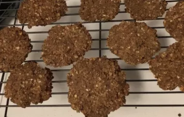 Toasted Oats Cookies