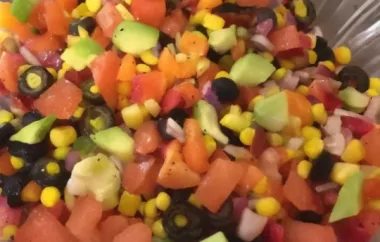 Tomato-Corn-and-Avocado Salsa