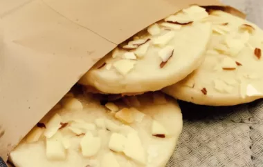 Traditional Finnish Almond Cookies