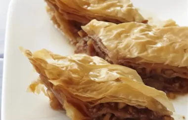 Traditional Greek Dessert Recipe: Yia Yia's Baklava