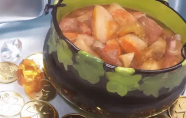 Traditional Irish Stew Recipe with Lamb, Potatoes, and Vegetables