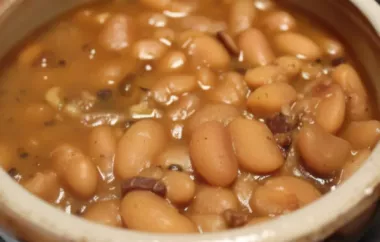 Traditional Yankee Beans Recipe