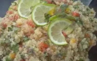 Tropical Quinoa Salsa Salad