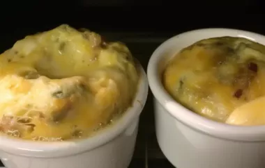 Try out this spicy and flavorful jalapeno souffle recipe for a unique twist on a classic dish!
