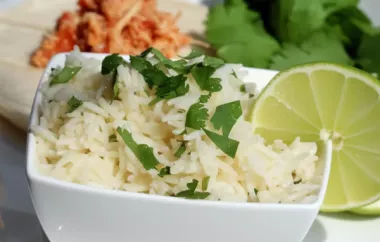 Try this flavorful and easy-to-make Lime Cilantro Rice with Black Beans recipe for a twist on traditional rice dishes.