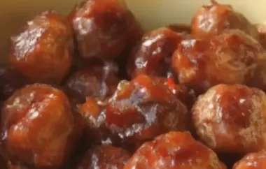 Turkey Cocktail Meatballs with Orange-Cranberry Glaze