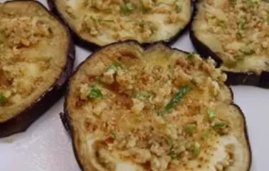 Turkish Vegetarian Eggplant Appetizer Recipe