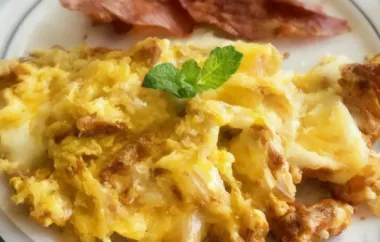 Turmeric Eggs and Cheese