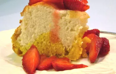 Two-Part Angel Cake