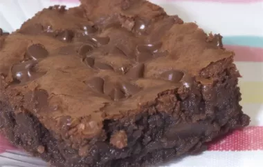 Ultimate Chocolatey Delight: Classic Chocolate Brownies