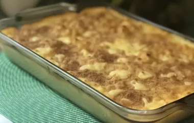Ultimate Comfort Food: Homemade Macaroni and Cheese Recipe