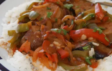Ultimate Sausage with Peppers, Onions, and Beer Recipe
