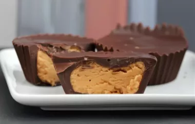Vegan and Gluten-Free Giant Homemade Almond Butter Cups