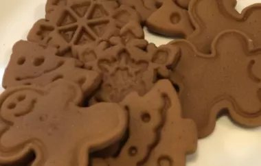 Vegan Gingerbread Cookies Recipe