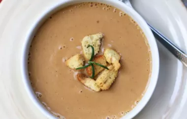 Vegan Roasted Cauliflower Soup