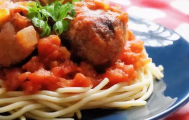Vegan Spaghetti and Beyond Meatballs