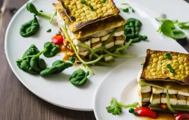 Vegan Tofu Napoleon