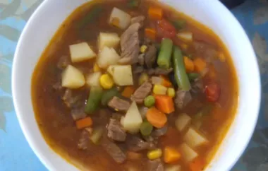 Vegetable Beef Soup III