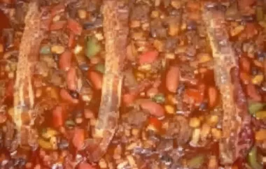 Venison and Barbequed Bean Bake Recipe