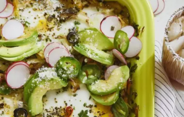 Verde Chilaquiles with Eggs