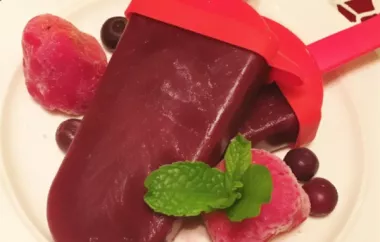 Very Berry and Soy Delicious Ice Pops - A Refreshing Summertime Treat