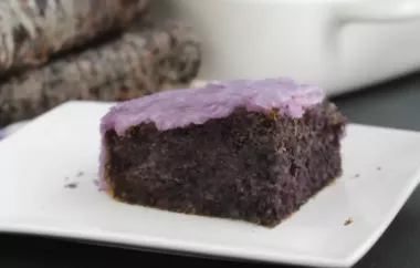 Vibrant and Delicious Purple Carrot Cake Recipe