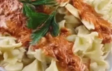 Vodka Pasta A La Guido