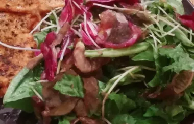 Warm Mushroom Salad