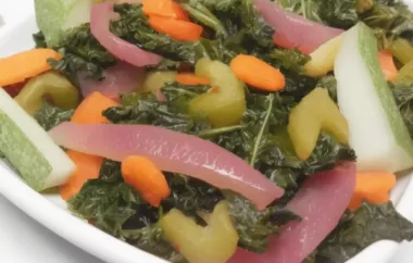 Warm Thai Kale Salad