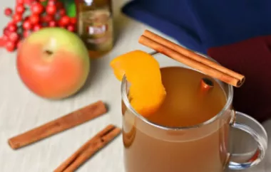 Warm up this fall with a delicious Hot Cinnamon Apple Brandy Cider recipe