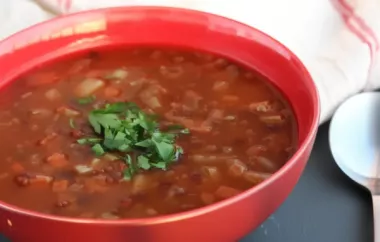 Warm up with a comforting bowl of Hearty Greek Lentil Soup